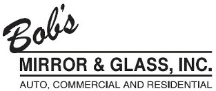 Logo, Bob's Mirror & Glass, Inc. - Glass Company